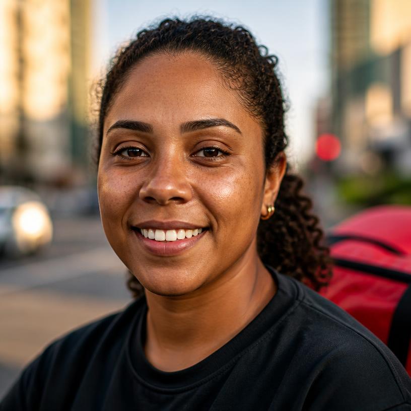 Retrato de Camila Ribeiro, Rappi · Setor Sul, Goiânia