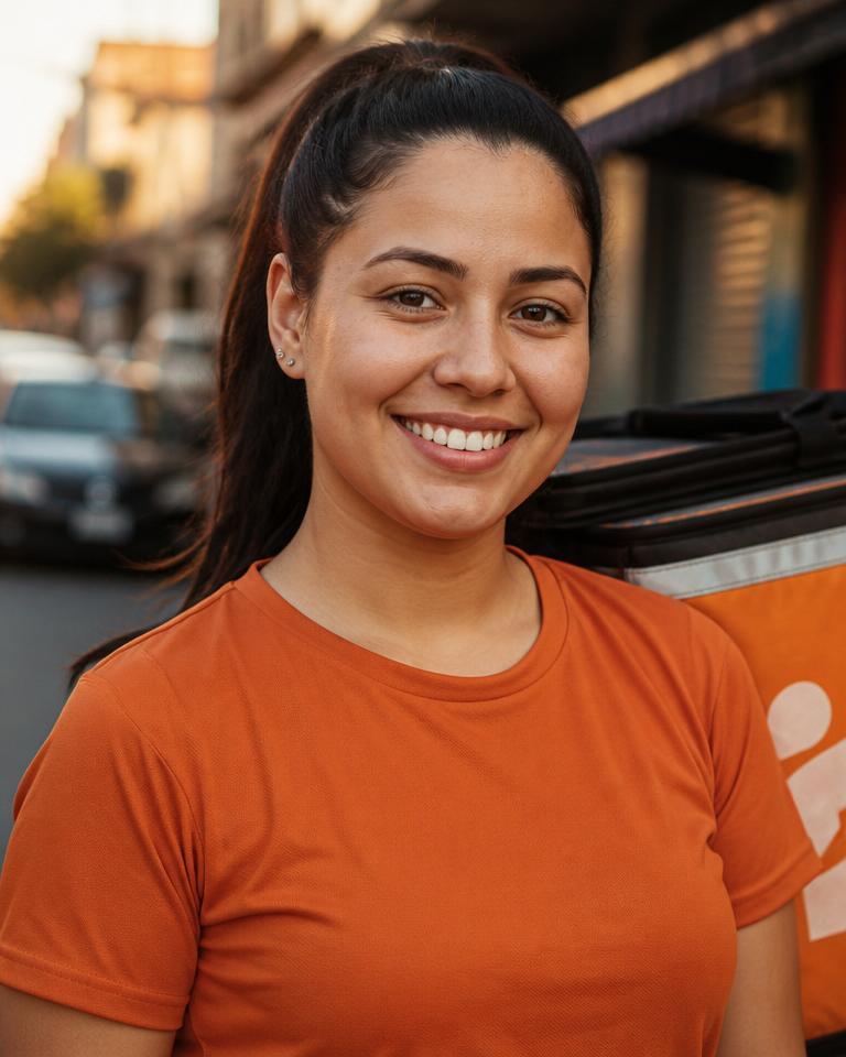 Retrato de Larissa Moreira, iFood · Aparecida de Goiânia